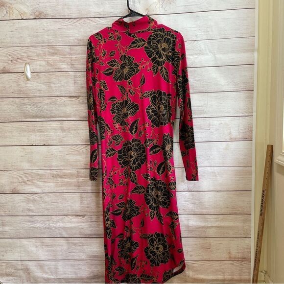 G.I.L.I. MAXI DRESS IN RED FLORAL - Picture 6 of 6